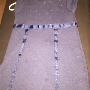 Nautica Navy Blue sequin toddler dress